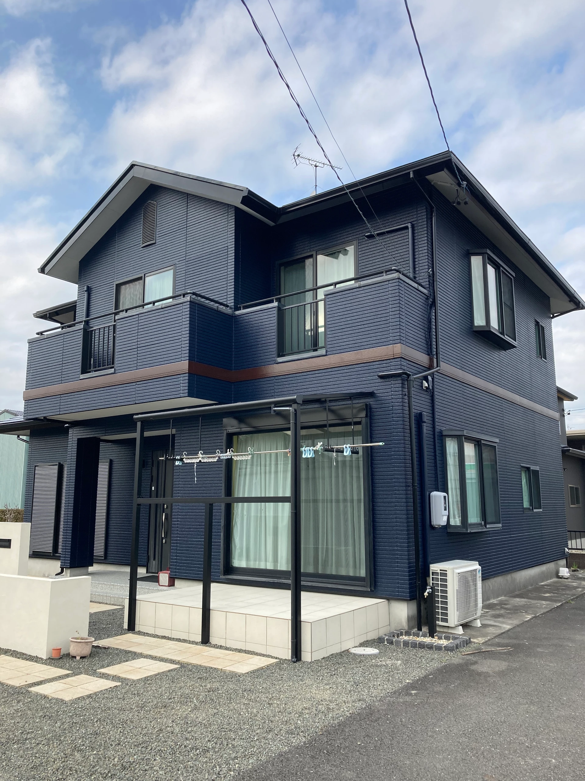 画像1356：牧之原市細江/ アパートＭ・M　屋根、外壁塗装