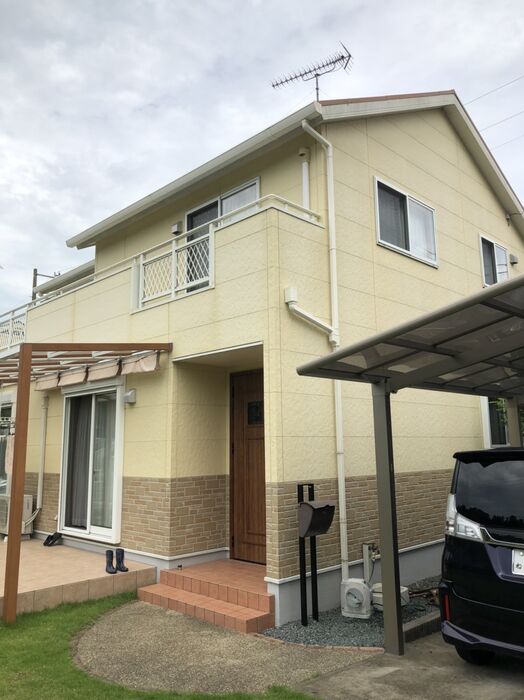 画像1493：牧之原市細江/ アパートＭ・M　屋根、外壁塗装
